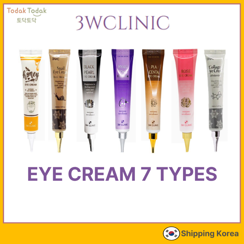 3W CLINIC KEM MẮT CLINIC 3W 40ml 7 LOẠI