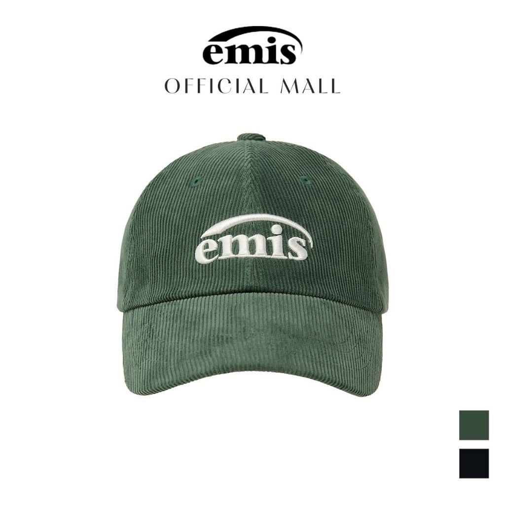 [EMIS OFFICIAL] Mũ Lưỡi Trai Unisex Style Họa Tiết Logo Thêu Dệt Kim EMIS Mới – New Logo Corduroy EM