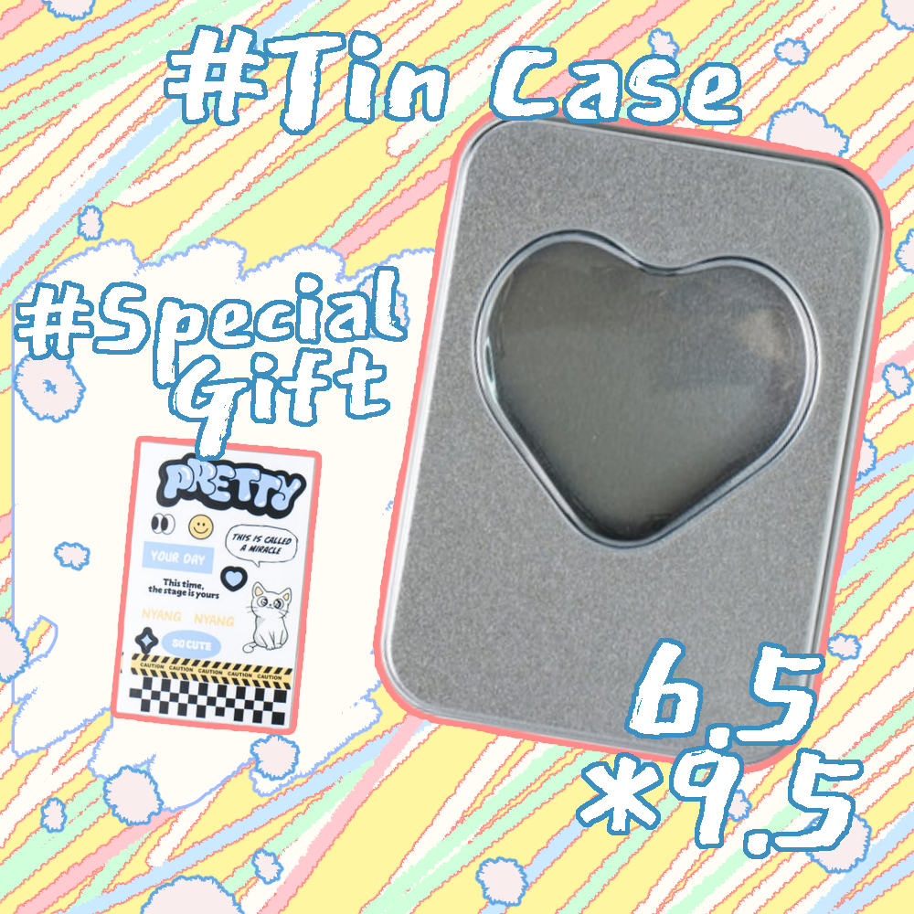 Hộp thiếc DAISO KOREA Photocard