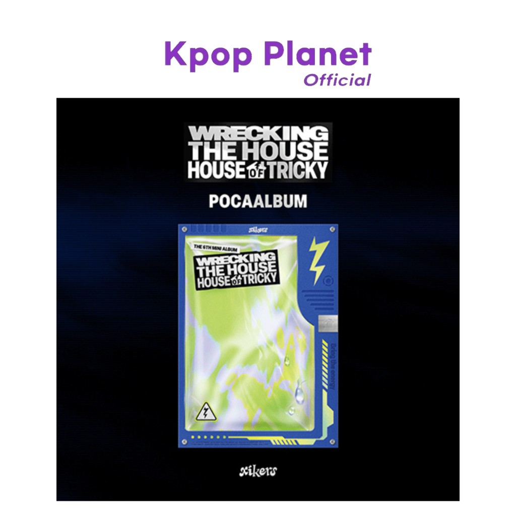 [POCAALBUM ver.] xikers - Mini Album thứ 6 [HOUSE OF TRICKY: WRECKING THE HOUSE]