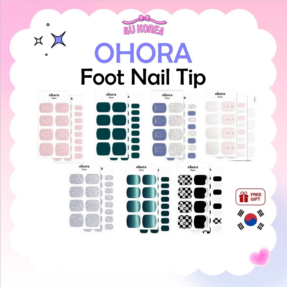Đầu móng chân OHORA – 7 loại / K-BEAUTY