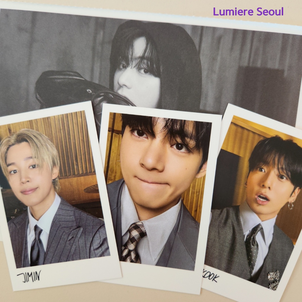 BTS ARIRANG Deluxe Vinyl Photocard / Bưu thiếp chính thức