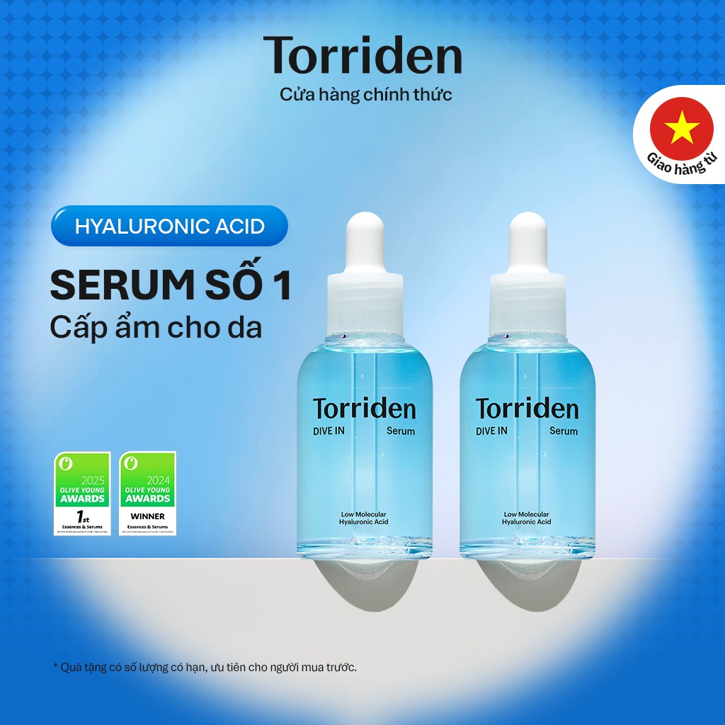 [Torriden Chính hãng] [SET] Serum DIVE IN, 50ml+50ml