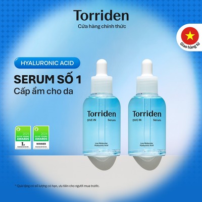 [Torriden Chính hãng] [SET] Serum DIVE IN, 50ml+50ml