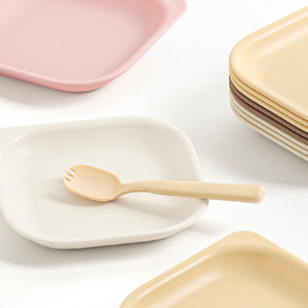 [Tackaon] Đĩa hàng ngày Nemo Ecozen (S / L) | Nhựa sinh học thân thiện với môi trường | Được chứng n