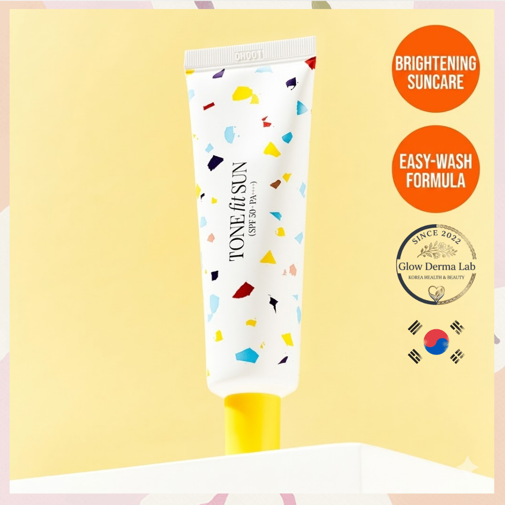 [TONEfitSUN] Kem chống nắng dưỡng ẩm thuần chay 50ml (SPF50 + PA + + +) | Nước vừa vặn & dễ rửa | Tấ