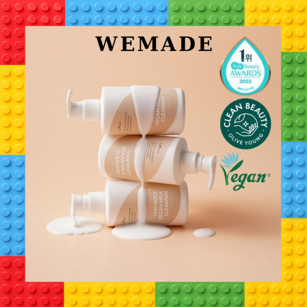 [ISNTREE] Sữa rửa mặt thuần chay Yam Root - Sữa rửa mặt siêu dưỡng ẩm, loại bỏ hiệu quả 95% bụi siêu