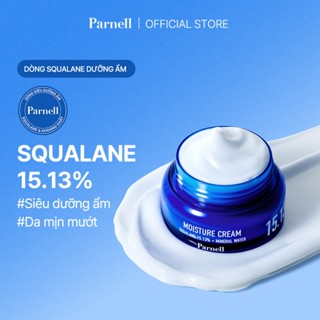   PARNELL Official  Kem dưỡng ẩm nước khoáng Squalane 15.13 50ml Chăm sóc da hàng ngày Tăng cường dưỡng ẩm sâu Axit Hyaluronic 13 loại Cải thiện rào cản da 