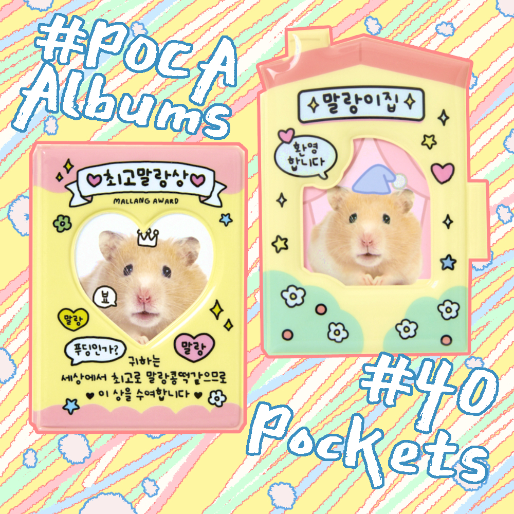 Album Photocard Malang Hamster (40 Túi)