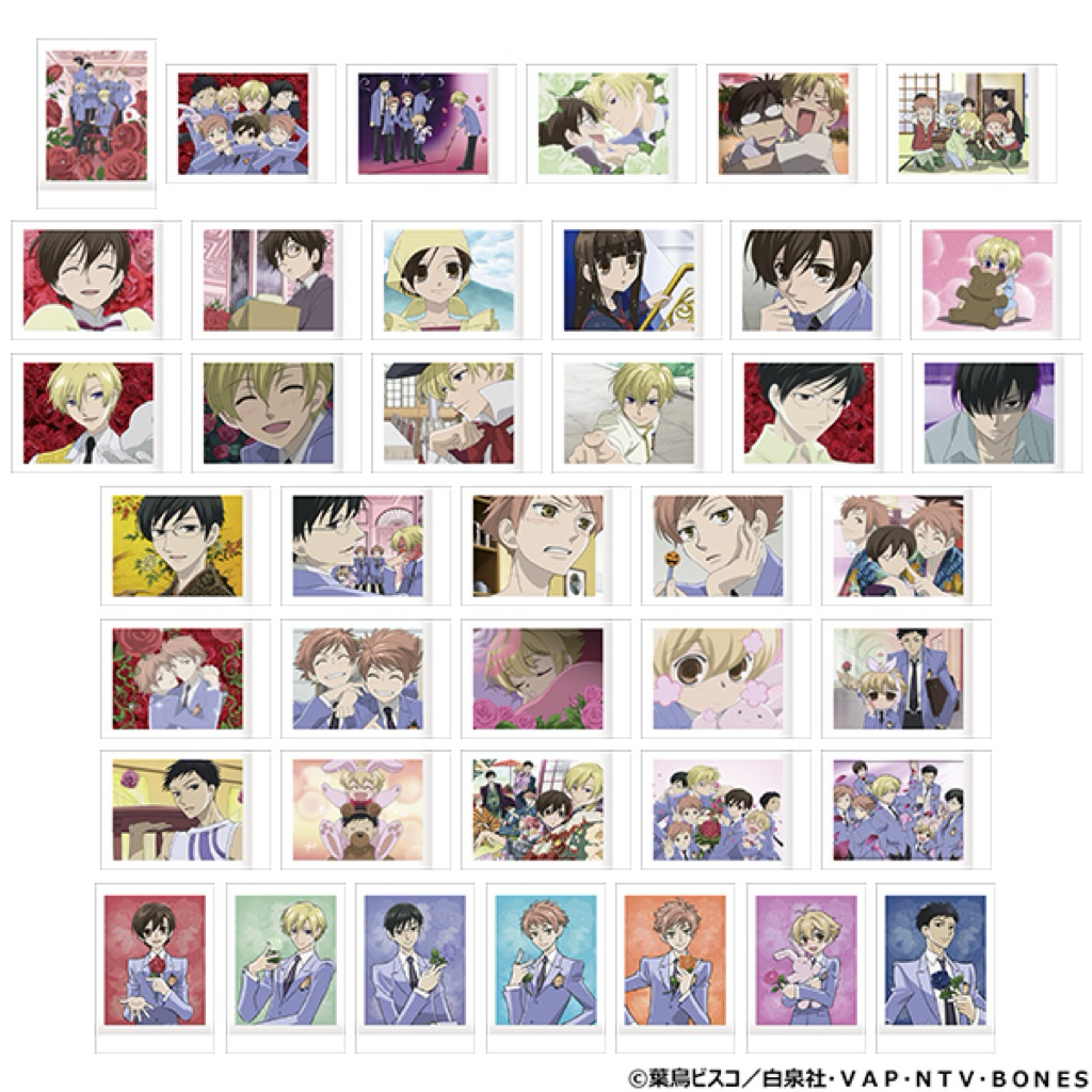 [CÓ SẴN] Thẻ bài pola PASAHKORE Ouran High School Host Club