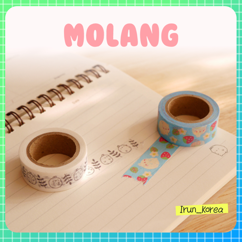 [MOLANG] Băng keo Molang (4 kiểu dáng)