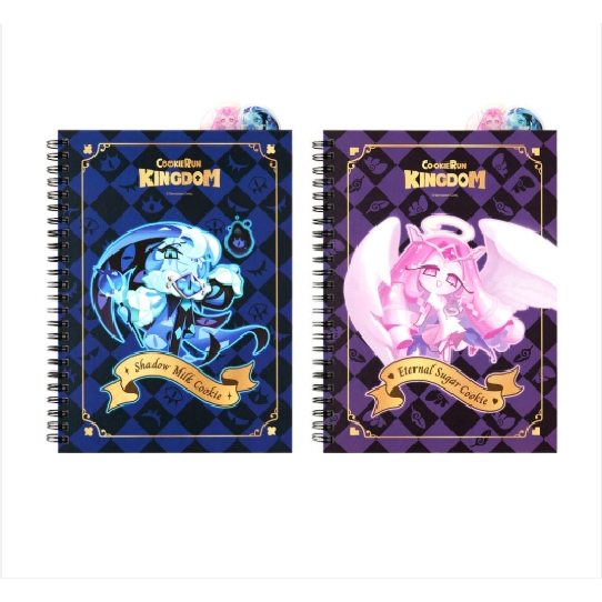[Cookie Run] Kingdom PP Index Spring Notebook 2 Loại Shadow Milk Eternal Sugar Cookie
