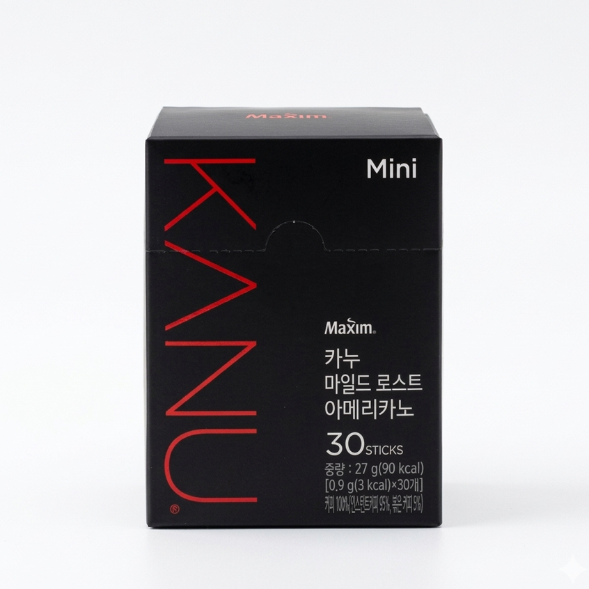 Maxim KANU Mild Roast Americano / Decaf Mini (30 que)