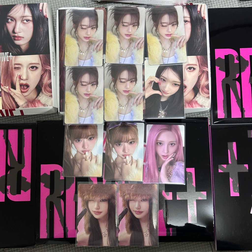 [ CÓ SẴN ] Album REIVIVE và Card Pob Ive  Mới Nhất Wonyoung Gaeul Liz Yujin Liz Leeseo