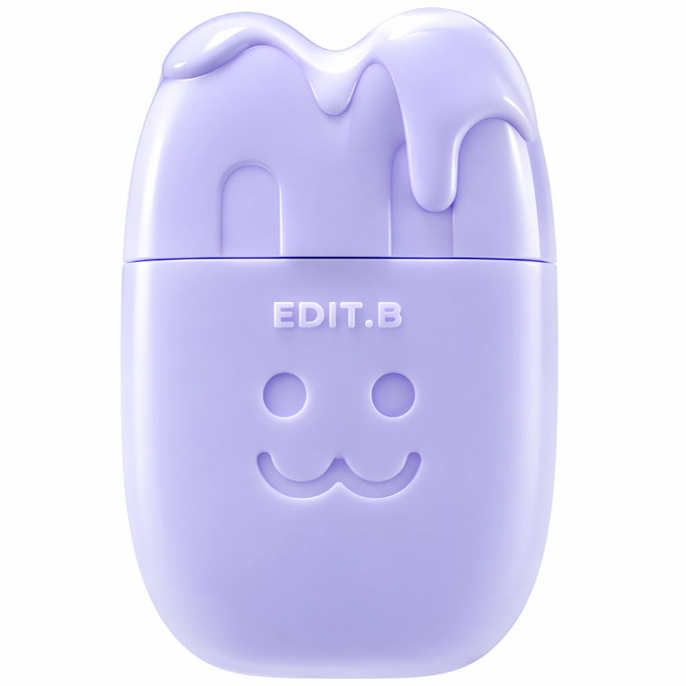 EDIT.B Bear Bunny Purple Tone Up Kem chống nắng tông màu vàng Chỉnh sửa nền trang điểm Kem chống nắn