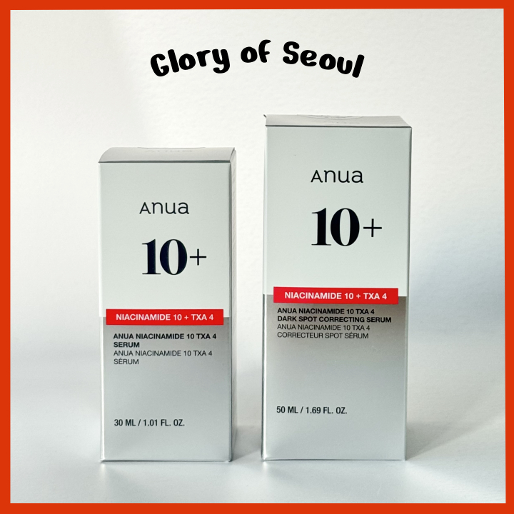ANUA 10% Niacinamide + 4% Tranexamic Acid Serum 30ml, 50ml