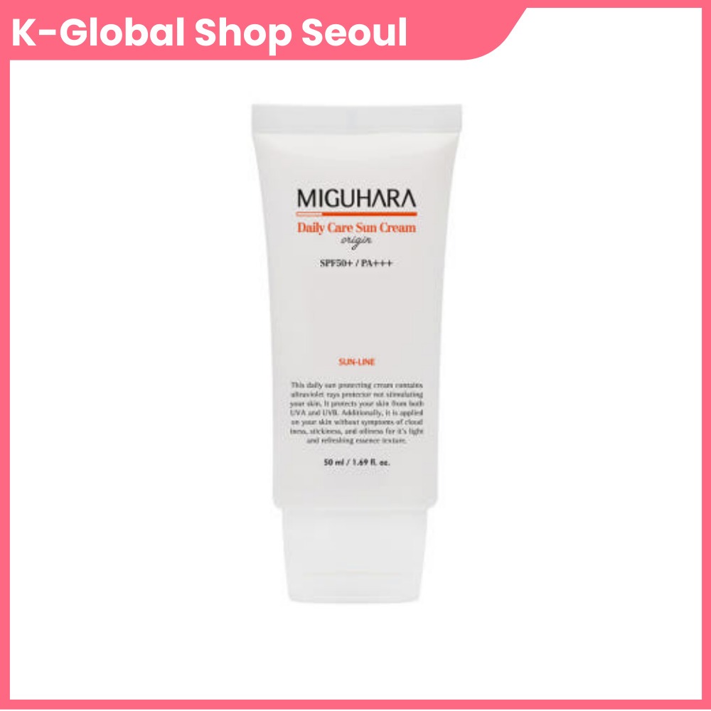 Kem chống nắng MIGUHARA Daily Care Origin SPF50 + PA + + + 50ml - Kem chống nắng dưỡng ẩm không lành
