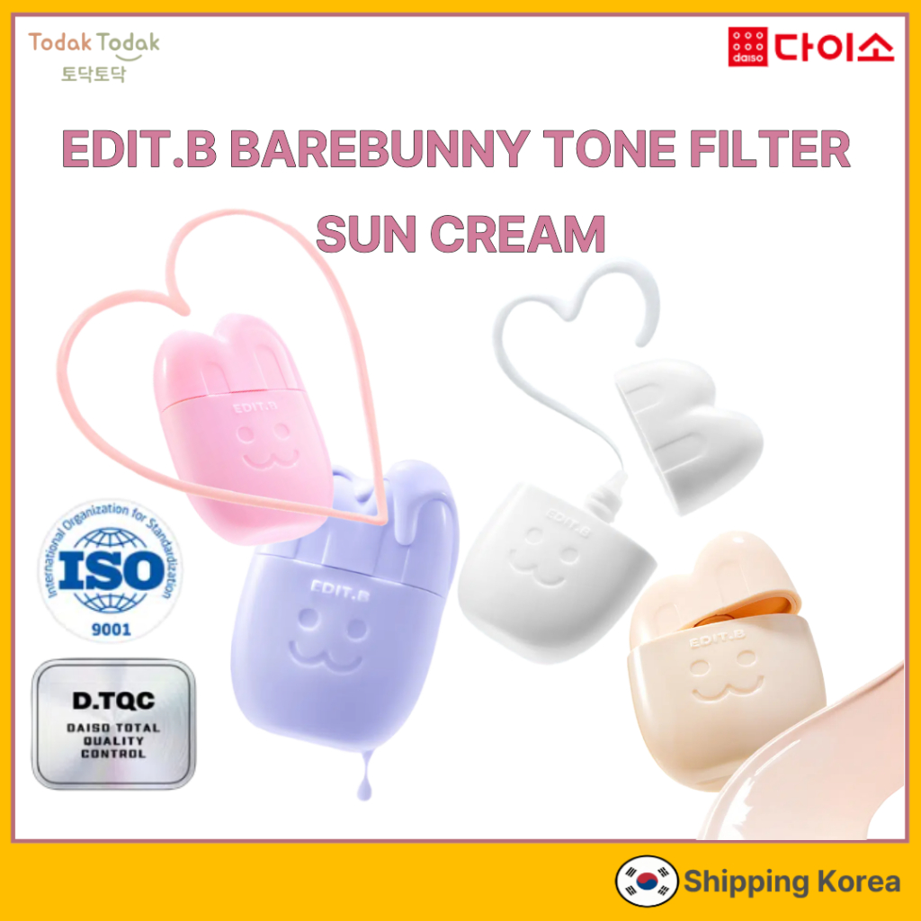 DAISO EDIT.B BỘ LỌC TONE BAREBUNNY