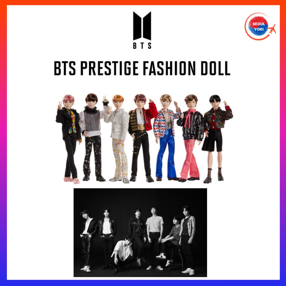 Búp bê Mattel thời trang uy tín BTS SUGA J-HOPE JIN RM JIMIN
