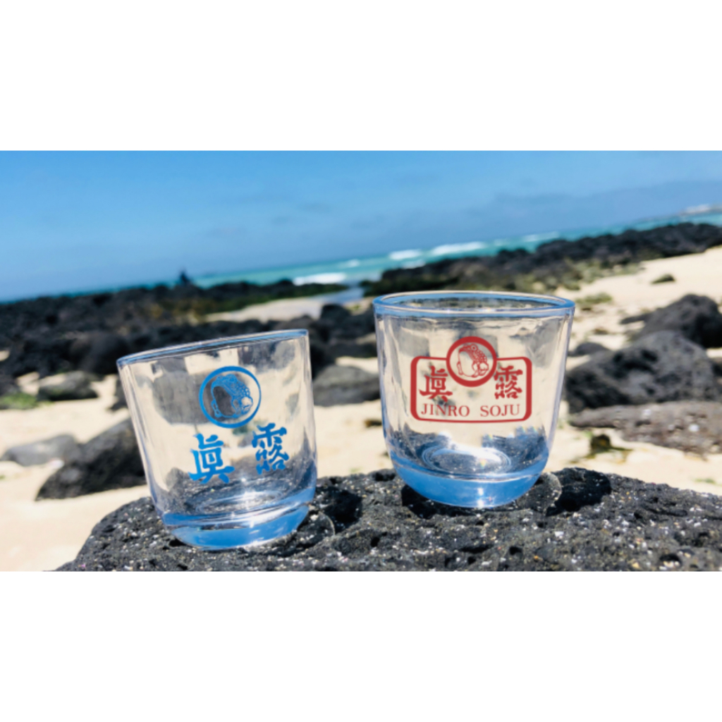 Kính 4 kính Jinro Soju cổ điển Hàn Quốc. Từ HÀN QUỐC