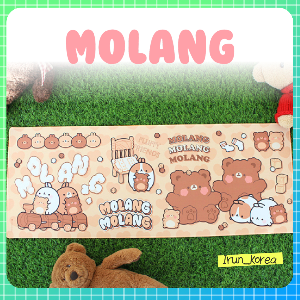 [MOLANG] Tấm lót bàn Molang & Bear