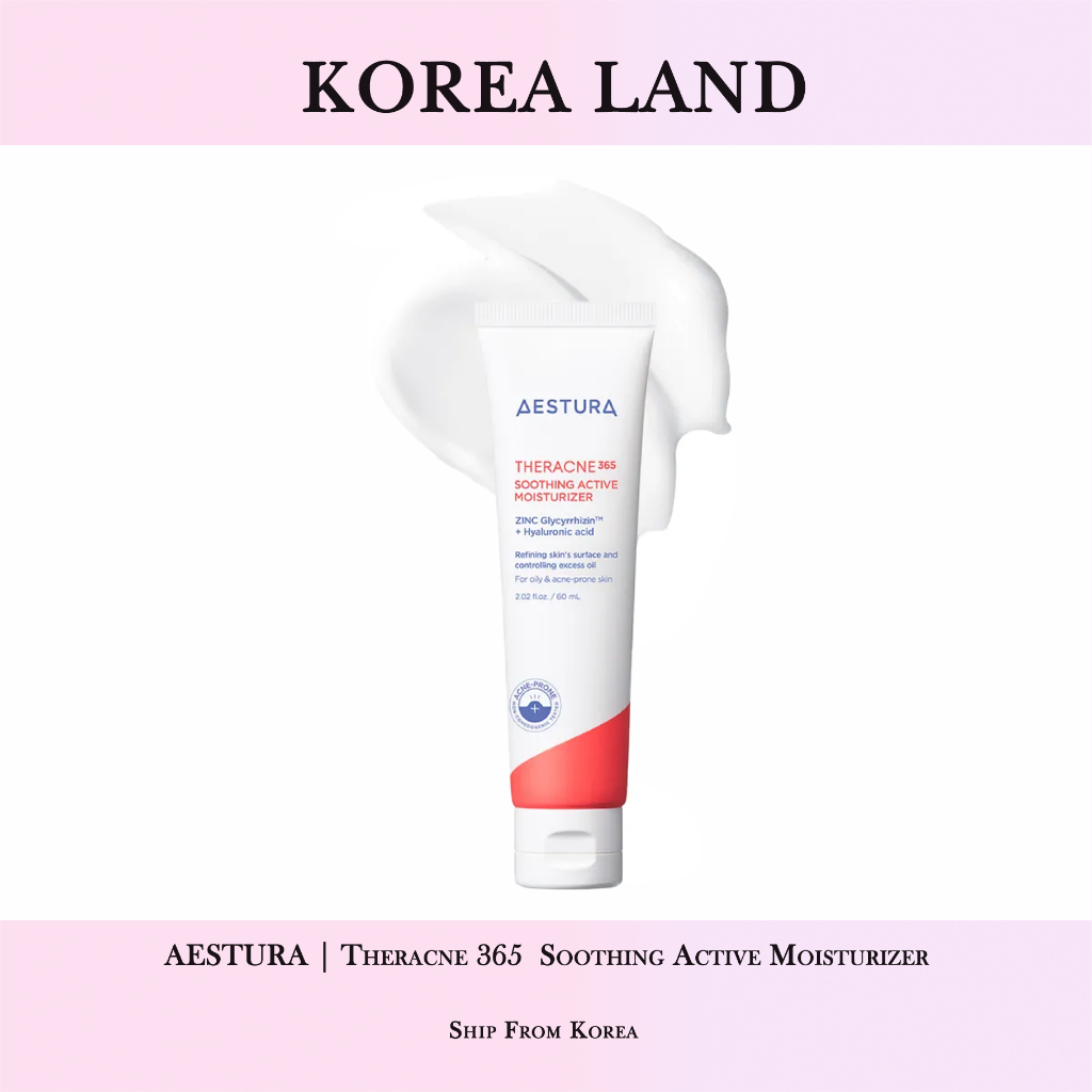 AESTURA | Kem dưỡng ẩm Theracne 365 Soothing Active (60ml)