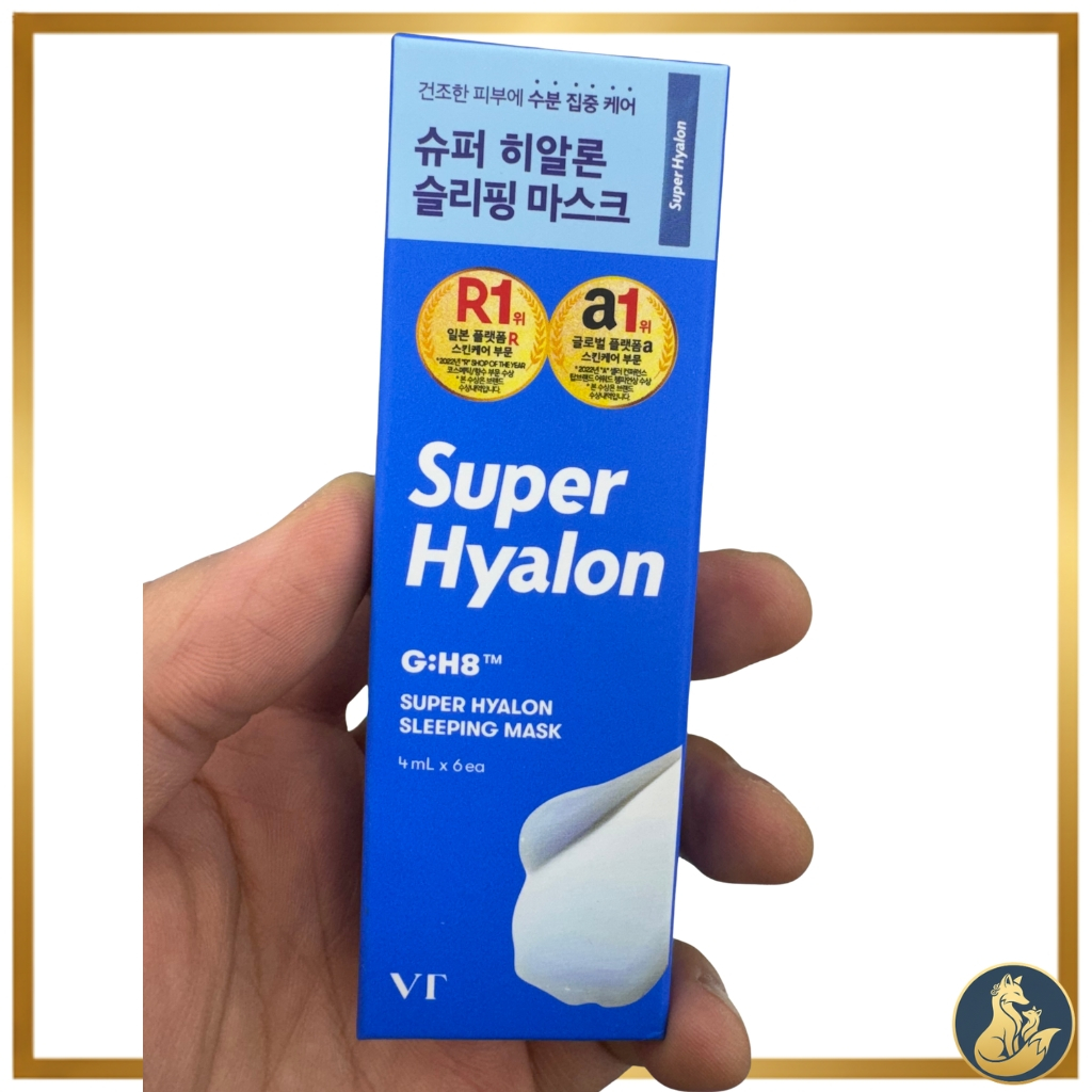 [VT Cosmetics] Mặt nạ ngủ Super Hyalon (4ml x 6ea) / Tăng cường dưỡng ẩm sâu / Thân thiện với du lịc