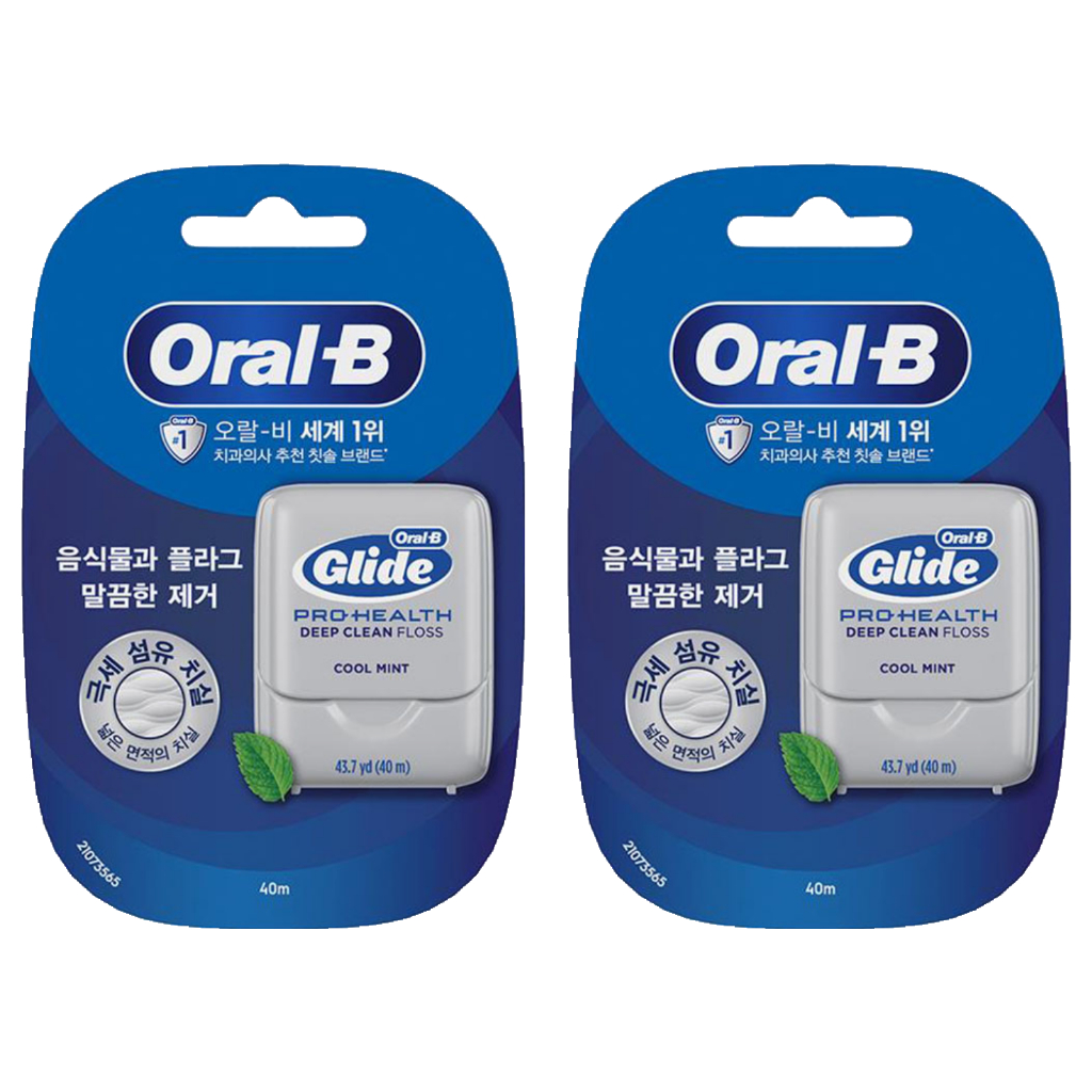 ORAL-B Glide Deep Clean Floloss * 2