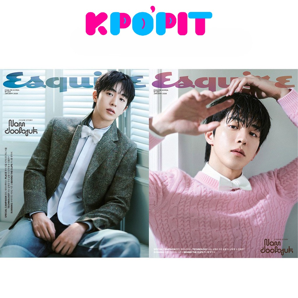 [Tạp chí/Magazine] ESQUIRE 2026.01 (Bìa: Nam Joohyuk)