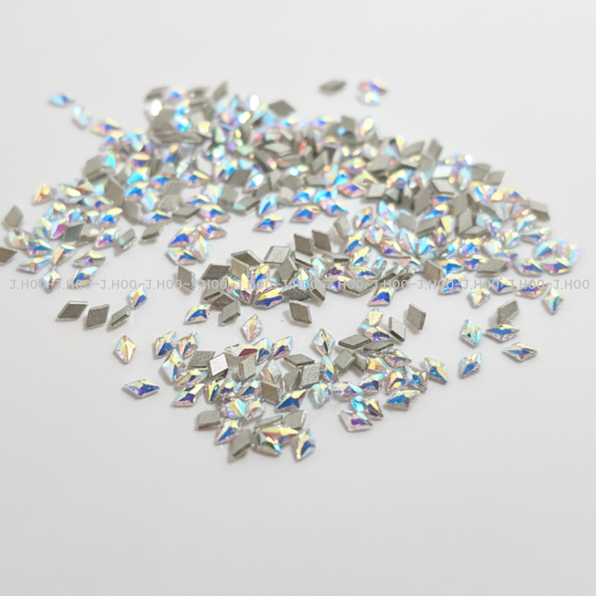 Swarovski 2709 Mặt sau phẳng hình thoi 3.1 * 2mm (10 chiếc) mini