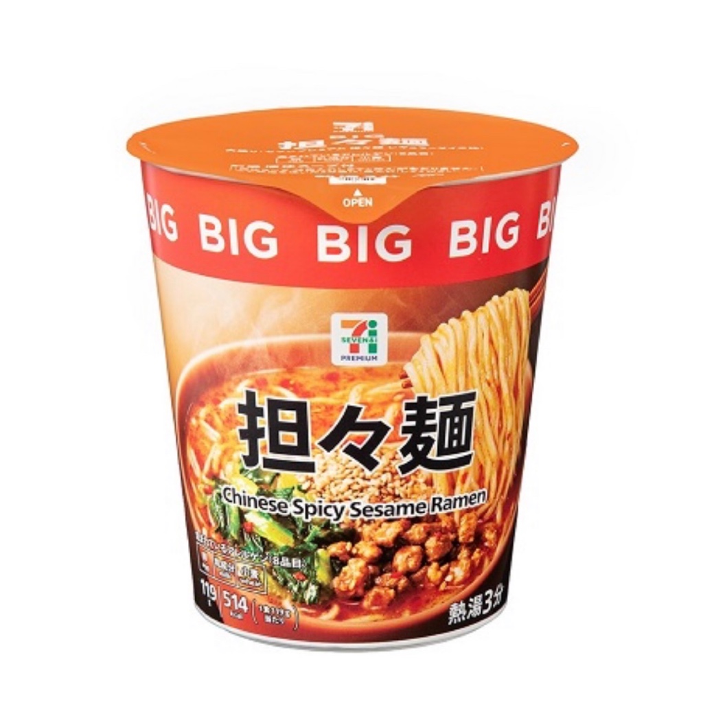Tan Tan Noodles BIG 119g - Seven-Eleven Seven Premium [Directly from Japan]