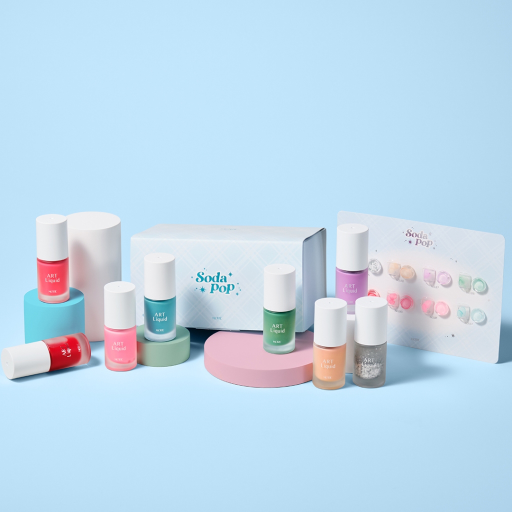 Thêm Gel ART Soda Pop Ink Sơn móng tay K-Beauty