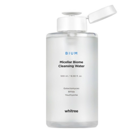 Nước rửa mặt Whistree Bium Micellarbiome, 500ml, 1 cái