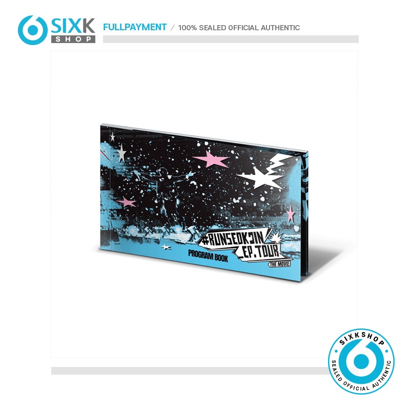 BTS JIN [ RUNSEOKJIN_EP.TOUR THE MOVIE ] PROGRAM BOOK