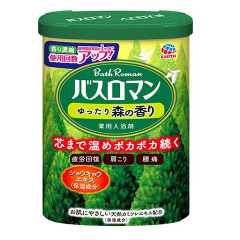 Muối tắm La Mã Bath - Mùi rừng, 600g, 1 cái