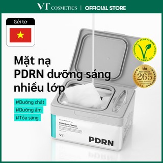   VT  Mặt nạ PDRN 30 miếng Thuần chay Dưỡng ẩm & Chống lão hóa  Flagship chính thức  