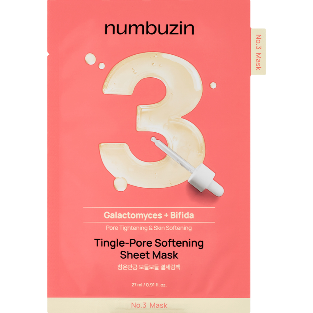 [Numbuzin Official] Mặt nạ tấm Numbuzin No.3 1ea