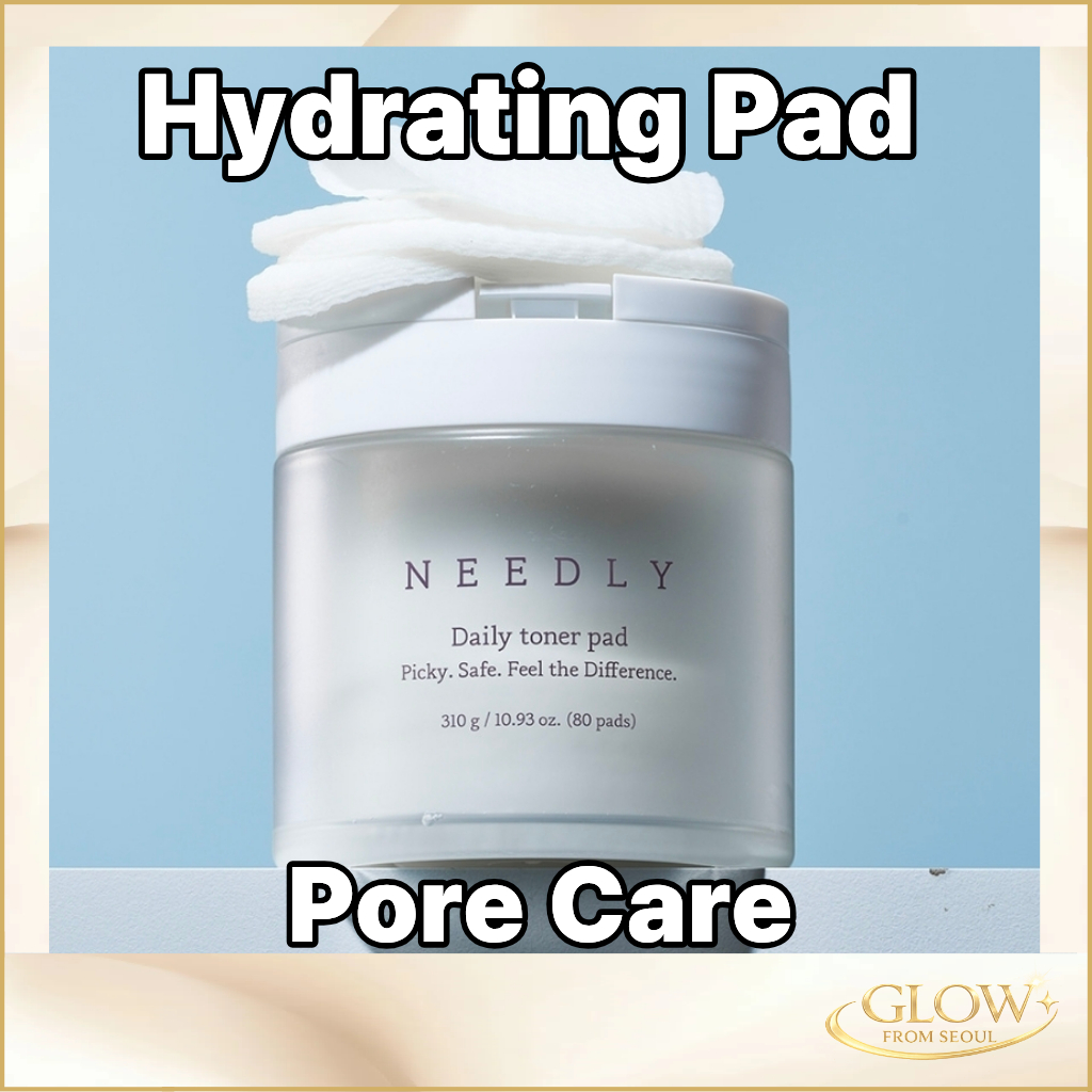 NEEDLY Daily Toner Pad 80 Miếng 310g Miếng Lót Mực Tẩy Tế Bào Chết Nhẹ Hydrating Chăm Sóc Da Hàn Quố