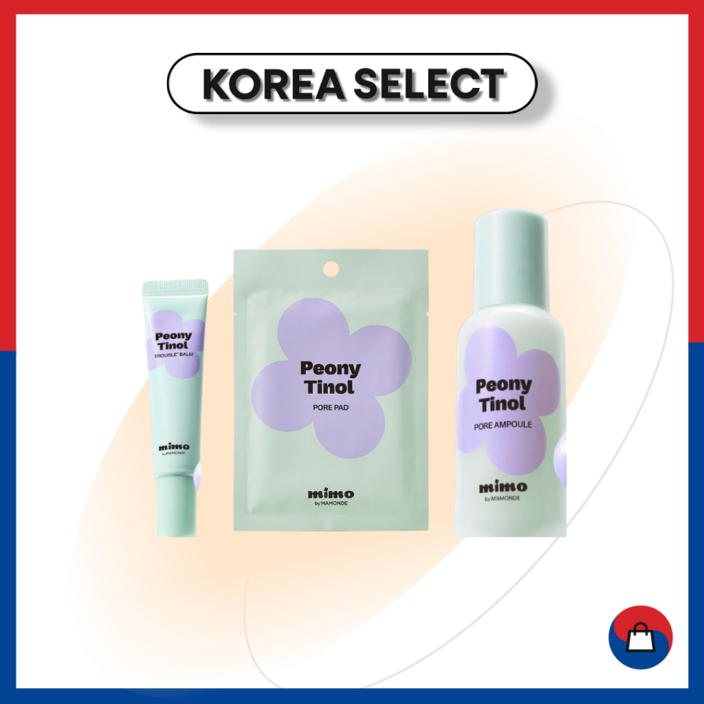 [MAMONDE] Mimo Peony Tinol (Ampoule / Trouble Balm / Pad)
