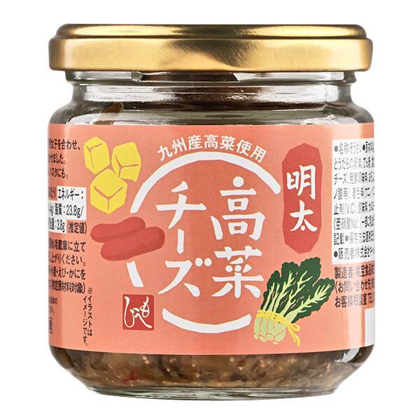 [Direct from Japan] Mentaiko Takana Cheese 140g by MOHEJI KALDI. Perfect as a side dish with rice, a