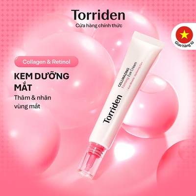 [Torriden Chính hãng] Kem dưỡng săn chắc mắt CELLMAZING chứa Collagen và Retinol, 30ml, Eye Cream
