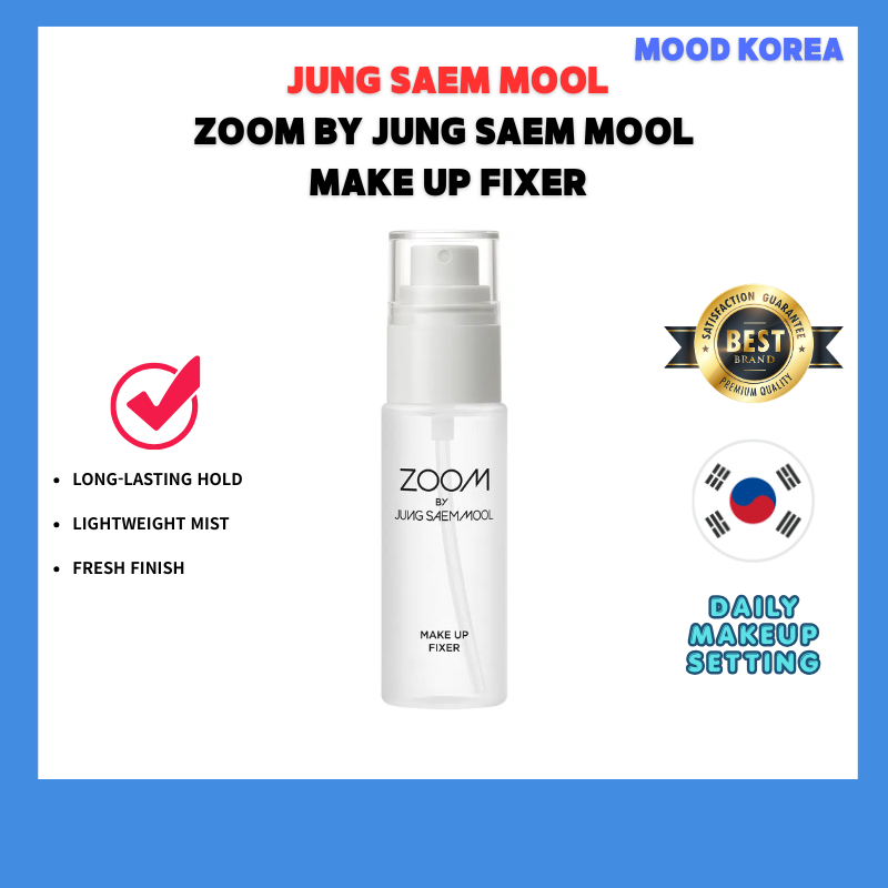[Dasio Korea] [JUNG SAEM MOOL] Zoom By JUNG SAEM MOOL Make Up Fixer 50ml Xịt cài đặt Hàn Quốc