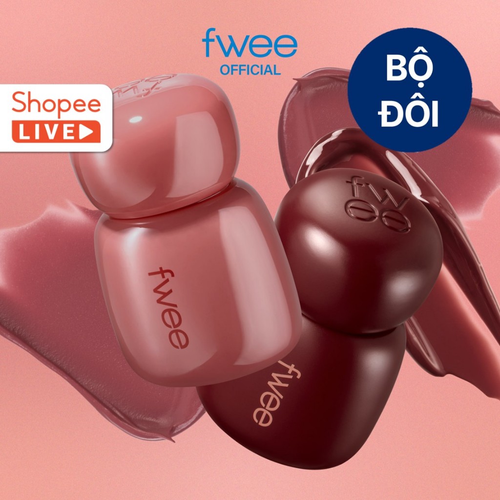 [fwee X Shopee Live] Rose Obsession Stay-fit Lip Tint 2ea