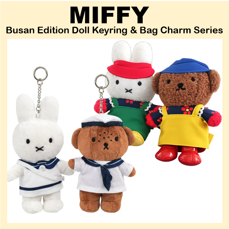 [MIFFY] Dòng móc khóa búp bê & túi quyến rũ phiên bản Busan (Thủy thủ, Jagalchi Ajumma Barbara Boris