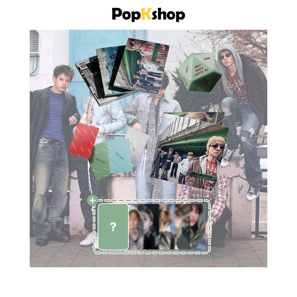 [QUÀ TẶNG] CORTIS The 2nd EP Album [ GREENGREEN ] Standard / Dice / Weverse Albums Ver