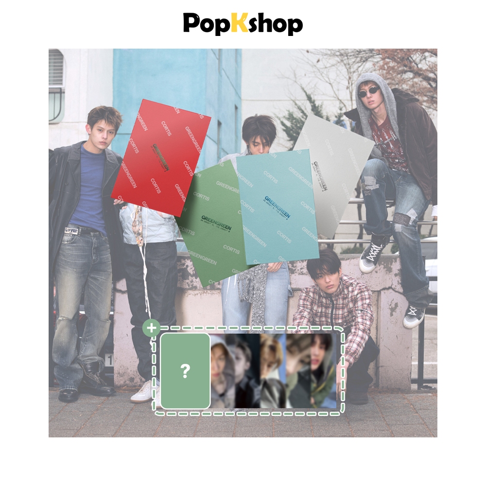 [QUÀ TẶNG] CORTIS The 2nd EP Album [ GREENGREEN ] Weverse Albums Ver