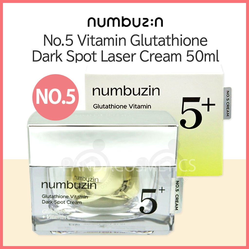 [NUMBUZIN] Kem Laser Điểm Đen Numbuzin No.5 Vitamin Glutathione 50ml