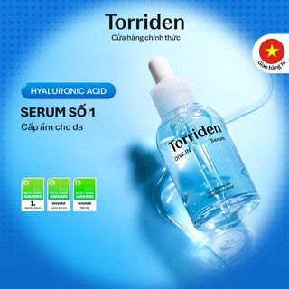   Torriden Chính hãng  Serum DIVE IN chứa Hyaluronic Acid 50ml 50ml+50ml Serum 