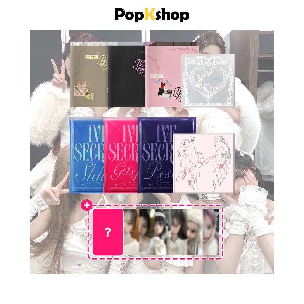 [STD+STD] IVE Album [ IVE EMPATHY ] + [ IVE SECRET ]