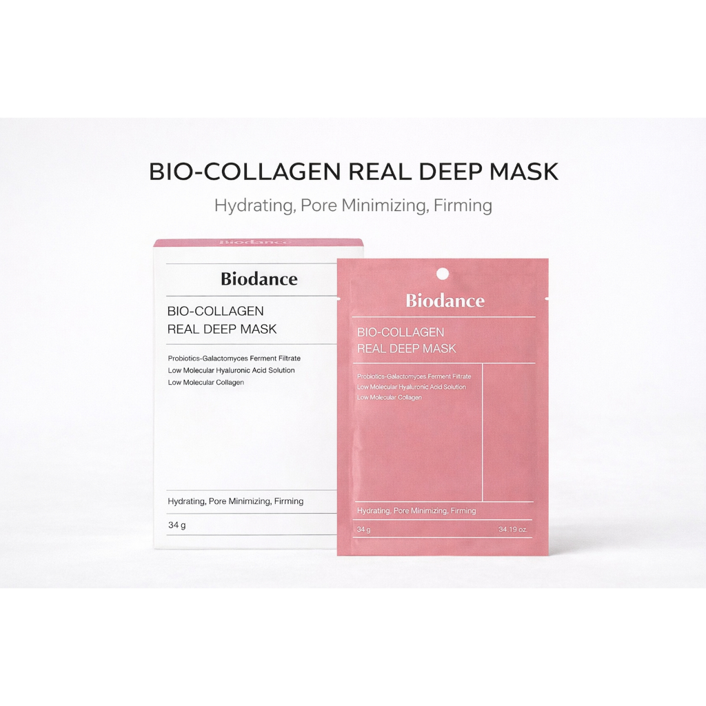 [Biodance] Bio Collagen Real Deep Mask 34g x 2 tờ (Quà tặng miễn phí)